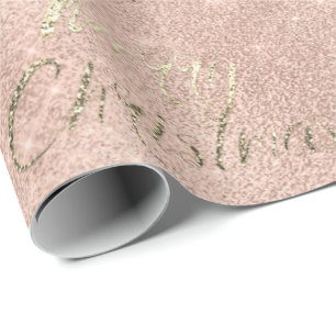 Spark för glitter för god julSpark rosa guld- Presentpapper