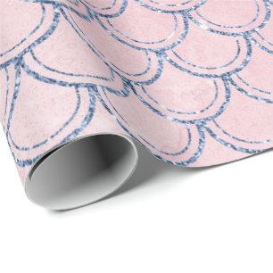 Spark för marin för blått för glitter för presentpapper