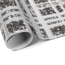 Spark Grått Black Grått Grill Geometry Coal Presentpapper