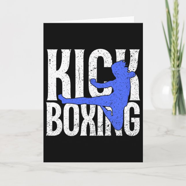 Spark i kickboxning kort (Framsida)