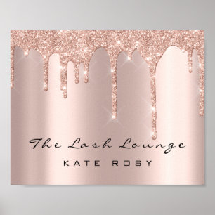 Spark Namn Makeup Artist Beauty Studio Lash Poster