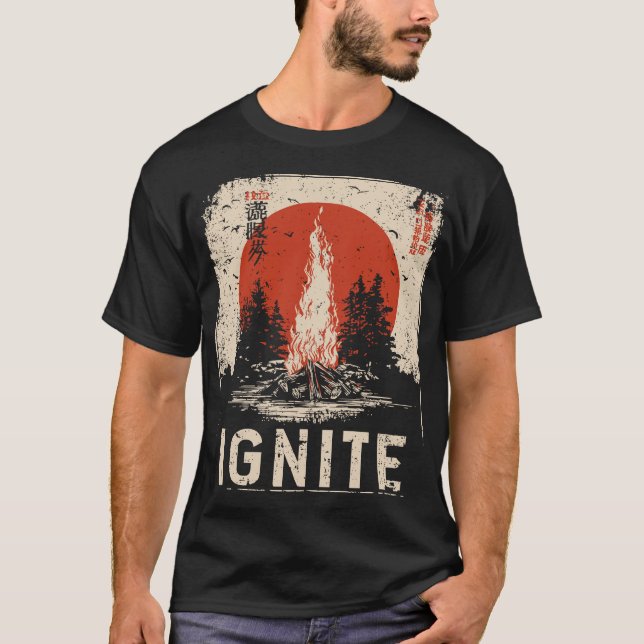 Spark Ritual: Ljusa Tanket T Shirt (Framsida)