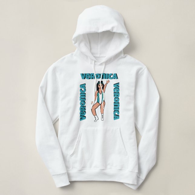 Spark U Hoodie Aqua #4 T Shirt (Design framsida)