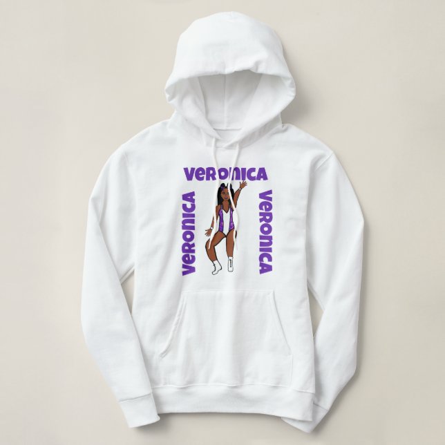 Spark U Hoodie Lila #1 T Shirt (Design framsida)