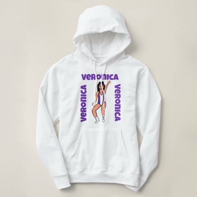 Spark U Hoodie Lila #2 T Shirt (Design framsida)