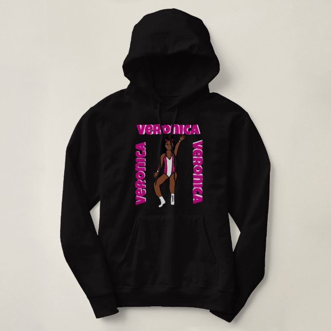 Spark U Hoodie Rosa #1 T Shirt (Design framsida)
