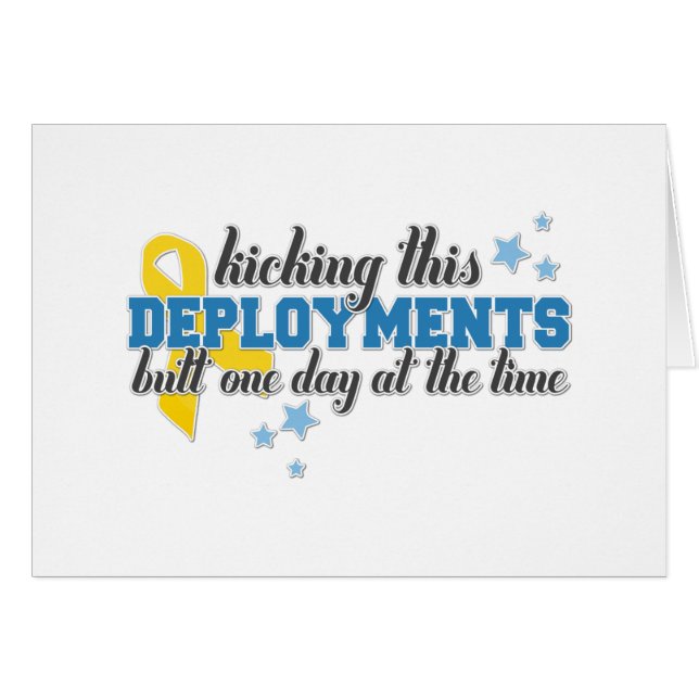 Sparka ändan hälsningskort (Framsidan Horizontal)