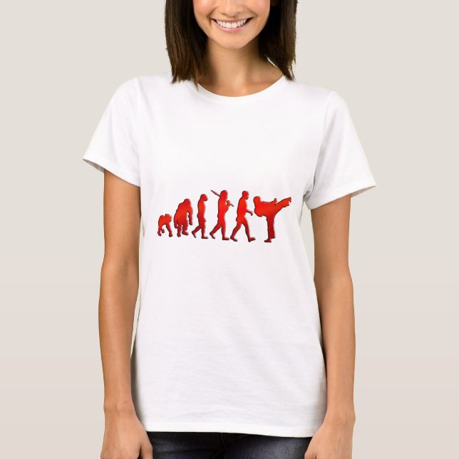 Sparka att boxas blandad t shirt (Framsida)