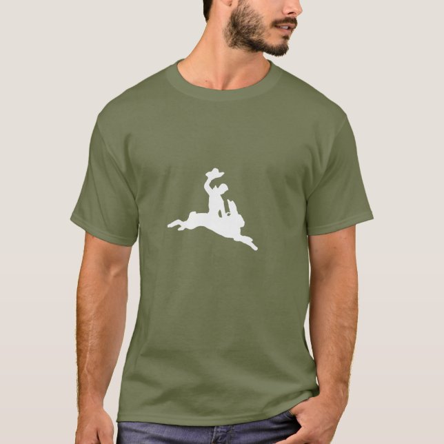Sparka bakut Broncokaninen T Shirt (Framsida)