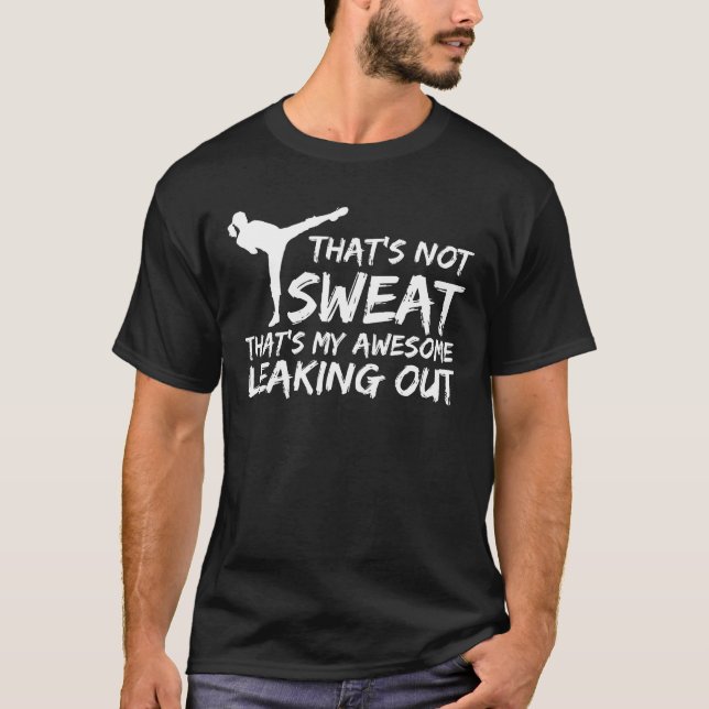 Sparka boxningkvinnafantastisk som ut läcker t shirt (Framsida)
