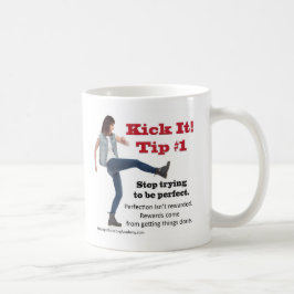 Sparka det 1 pröva stopp för att vara perfekt kaffemugg