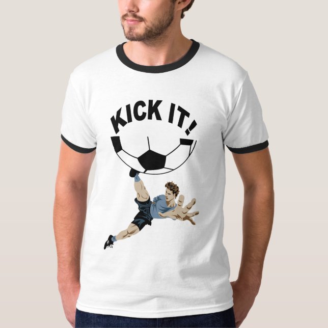 Sparka det fotbollt-skjortan tröja (Framsida)