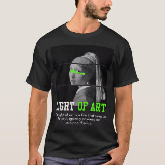 Sparka din fantasi: Ljuset på konstfärgen Shirt T Shirt
