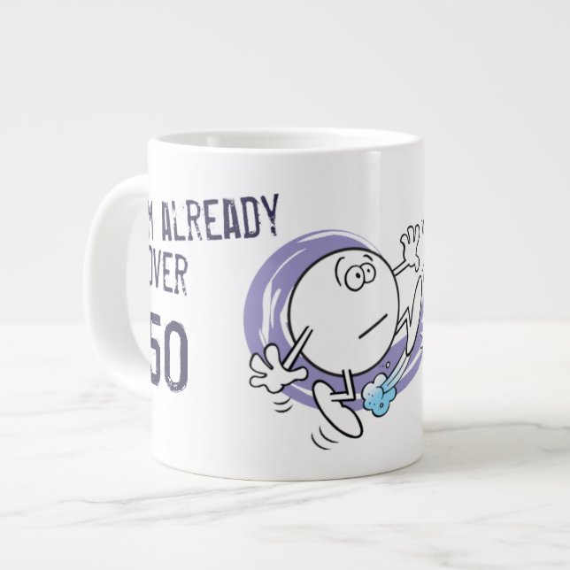 Sparka hinken jumbo mugg (Framsida vänster)