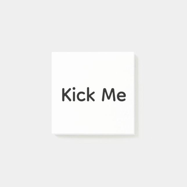 Sparka Mig Post-it Block (Framsida)