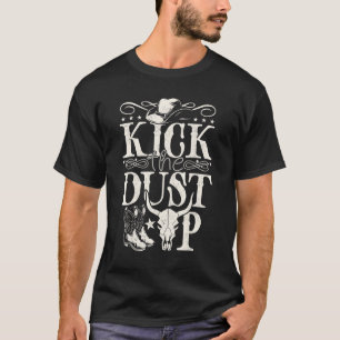 Sparka Upp Dammet Cowboy Cowgirl Western Style Out T Shirt