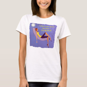 Sparka upp din fot som den kvinnliga pensionen t shirt