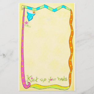 Sparka upp Gulten Heels Stationery Brevpapper