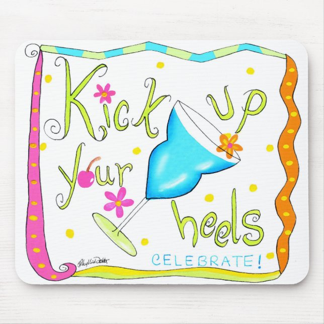 Sparka upp Heels Mousepad Musmatta (Framsidan)
