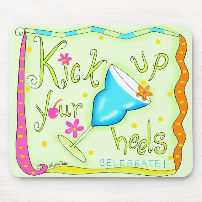 Sparka upp Heels Mousepad Musmatta (Framsidan)