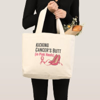 Sparkar Cancerns Stjärt i Rosa Klackar Sassy Överl