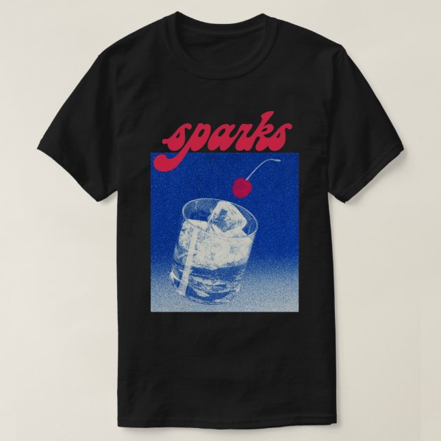 Sparkar originalet av Retro Fläkt Art Design1 T Shirt (Design framsida)
