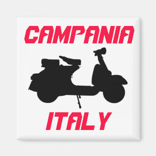 Sparkcykel Campania, italien Magnet