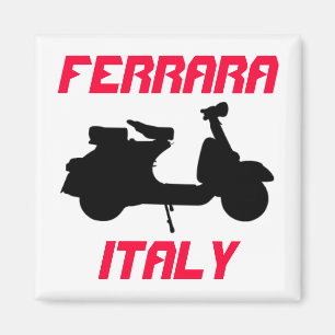 Sparkcykel Ferrara, italien Magnet