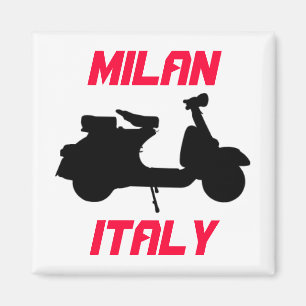 Sparkcykel Milan, italien Magnet