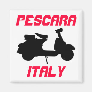 Sparkcykel Pescara, italien Magnet