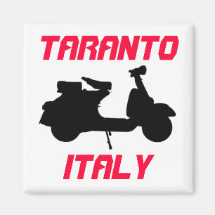 Sparkcykel Taranto, italien Magnet