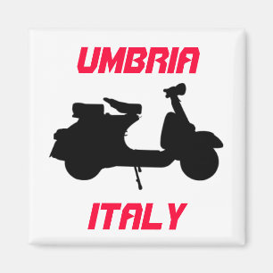 Sparkcykel Umbria, centralitalien Italia Magnet