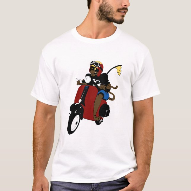 Sparkcykelapa T-shirt (Framsida)