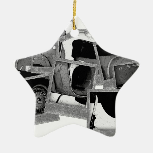 SparkcykelMontage Julgransprydnad Keramik (Framsidan)