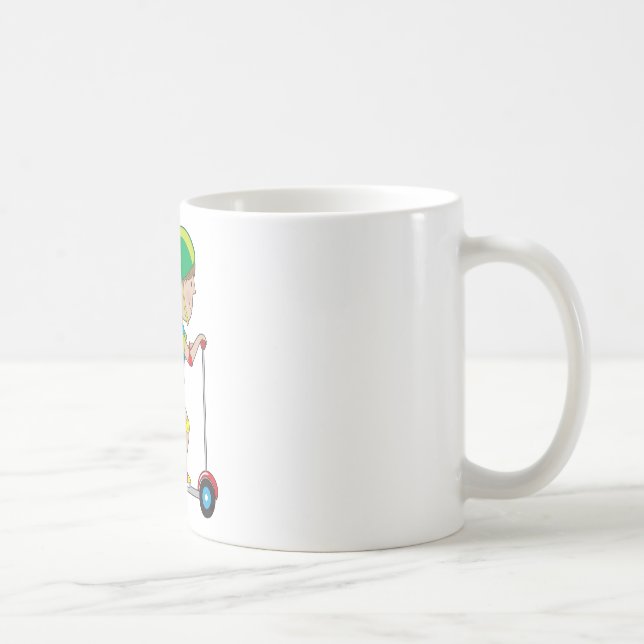 Sparkcykelpojke Kaffemugg (Höger)