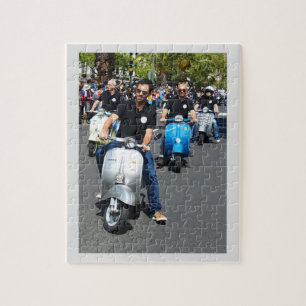 sparkcyklar pussel