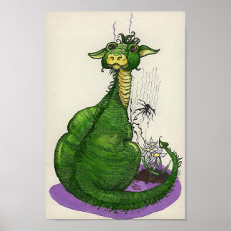 Sparkie Dragon Poster