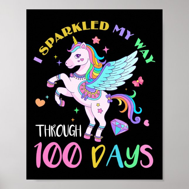 Sparklad mig genom 100 dagar skolenmajs poster (Framsidan)