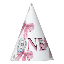 Sparkle Pink Coquette Bow 1st