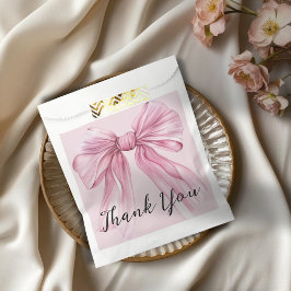 Sparkle Pink Coquette Bow 1st