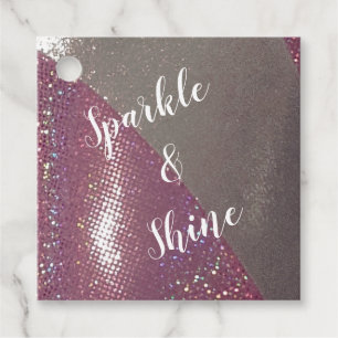 Sparkle & Shine Anpassad Gåvor Etiketter