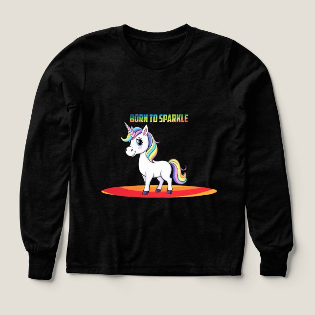 Sparkle Squad Leader T Shirt (Design framsida)