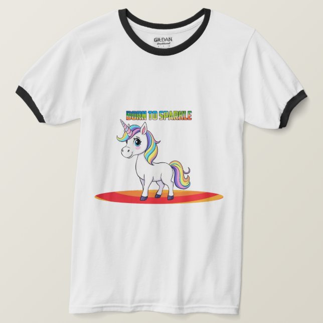 Sparkle Squad Leader T Shirt (Design framsida)