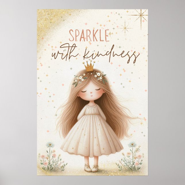 Sparkle with kidness poster (Framsidan)