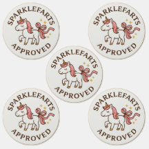 Sparklefarts Godkända etiketter - CherryBombCo