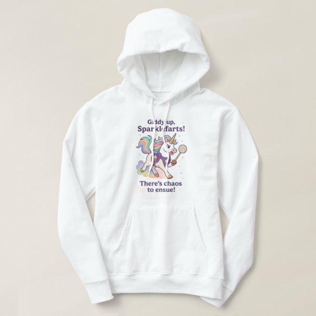 Sparklefarts Hoodie - CherryBombCo (Design framsida)