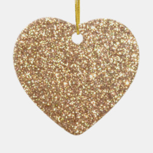 Sparkler med Glitter, ljuskoppar Julgransprydnad Keramik