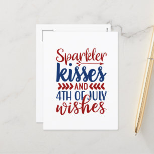 Sparklerkyssar juli ord 4 önskemål helg vykort