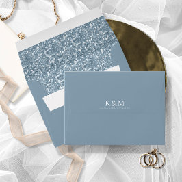 Sparkles Bröllop Lt Dusty Blue ID889