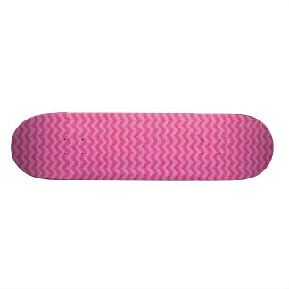 sparkles för sicksack för rosaglittersparre skateboard bräda 20 cm
